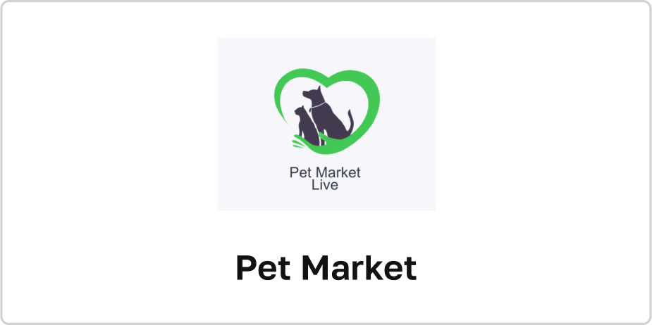 Pet Market logo Vinnove